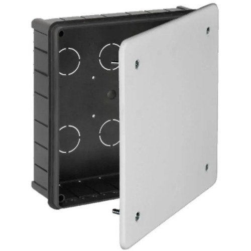 Caja de conexión de empotrar 200x200x65 con tornillos - 1