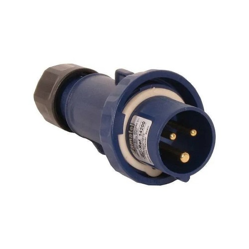Clavija aérea 2P+T 16A 230V IP67 - 1