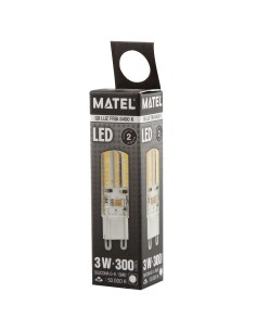 Bombilla LED silicona G9 3W 230V.(Fría, Cálida, Neutra) - 1 2