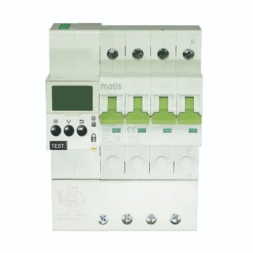 Multiprotector avanzado con reconexión y RS485 4P Curva C 30~300mA 63-125A - 1 Multiprotector avanzado con reconexión y RS485 4P Curva C 30~300mA 63-125A - 1