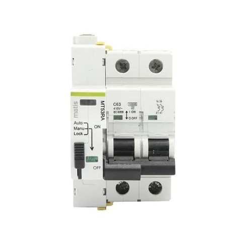 Reconectadores automáticos magnetotérmicos 2P 40-63A10kA 3 rearmes