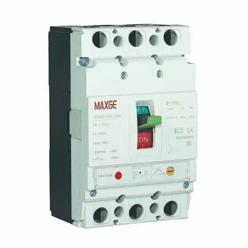 Interruptores en caja moldeada 4 Polos 250A 36kA 380/415V