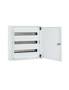 Envolvente metálica Serie 72 módulos 3 filas superficie puerta opaca - 1