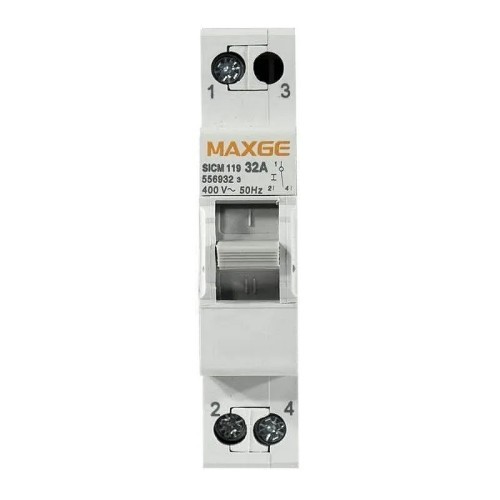 Conmutador modular de maniobra 1-0-2, 1Polo, 32 A Conmutador modular de maniobra 1-0-2, 1Polo, 32 A