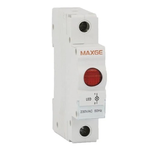 Indicador luminoso LED rojo 24-230V