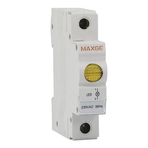 Indicador luminoso LED amarillo 24-230V