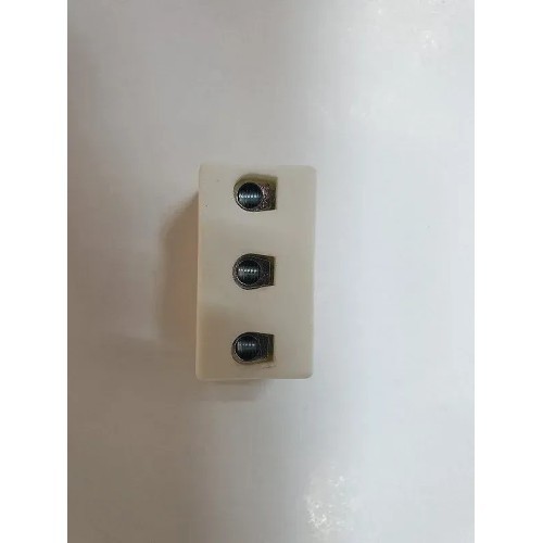 Regleta de conexión de cerámica 3P 15-57A 450V sección del cable 10mm2 - 3 Regleta de conexión de cerámica 3P 15-57A 450V sección del cable 10mm2 - 3