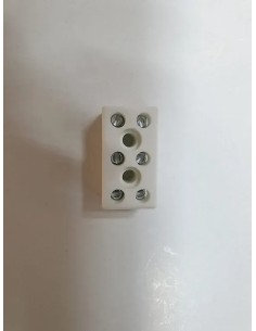 Regleta de conexión de cerámica 3P 15-57A 450V sección del cable 10mm2 - 1