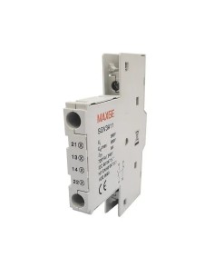 Contacto auxiliar lateral izquierdo 1NO+1NC compatible con SGV3 -1