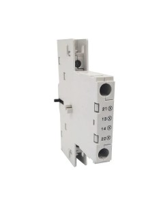 Contacto auxiliar lateral izquierdo 1NO+1NC compatible con SGV3 -1 2