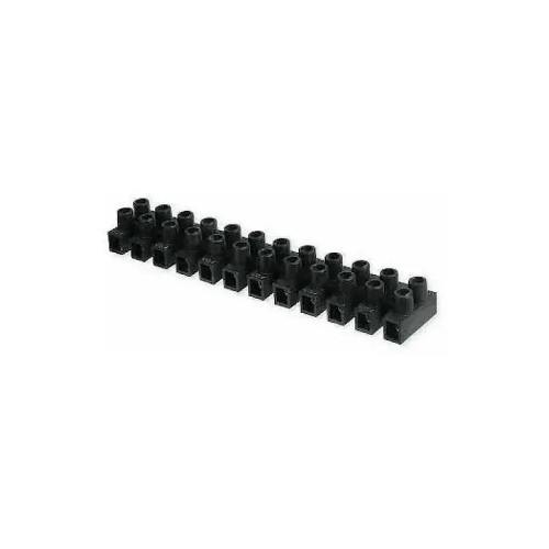 Regleta de empalme de 6 MM2 negra - 2