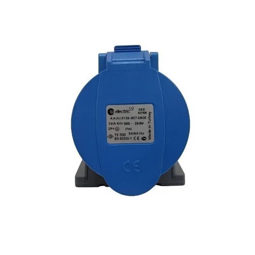 Base mural 2 Polos + Tierra de 32A 200-250V IP44 - 3 Base mural 2 Polos + Tierra de 32A 200-250V IP44 - 3