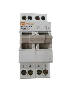 Selector 1-0-2 de 2 Polos 20A - 3 2