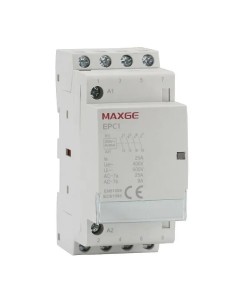 Contactor modular (3 módulo DIN) 4P (4NO) 63A 230VAC - 1