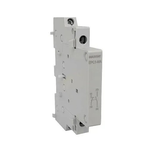 Contacto auxiliar 1NA+1NC para EPC1 y SGC1-M - 1 Contacto auxiliar 1NA+1NC para EPC1 y SGC1-M - 1