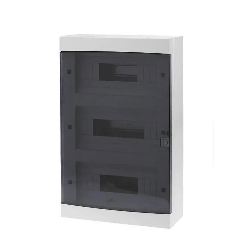 Armario de superficie puerta transparente 36 módulos IP40 - 1 Armario de superficie puerta transparente 36 módulos IP40 - 1