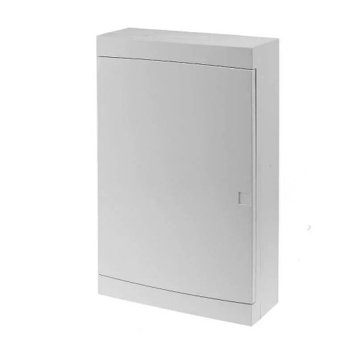 Armario de superficie para automáticos puerta gris 36 módulos IP40 - 1