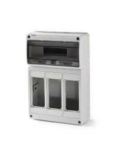 Caja industrial ICP 16 módulos 500x320x155 IP65 Famatel 3968 - 2
