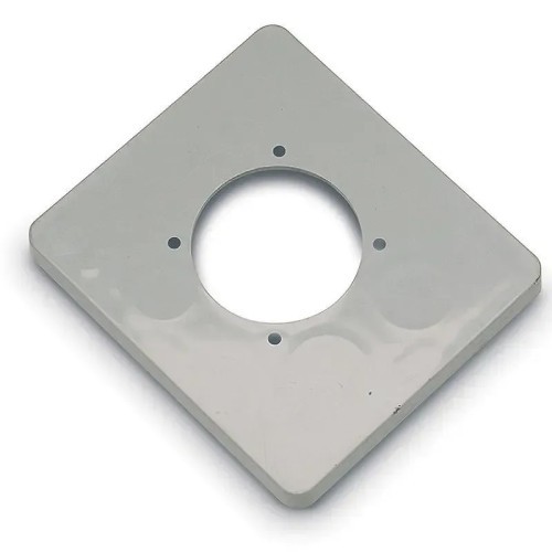 Placa adapta toma cuadro 50x50 (en bolsas de 6 unidades) Famatel 3905 - 2