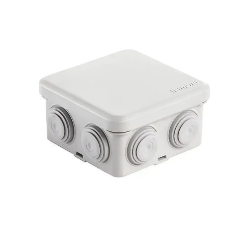 Caja estanca con conos no halógenos 94x94x50 tapa presión IP65 Famatel 3028 - 2