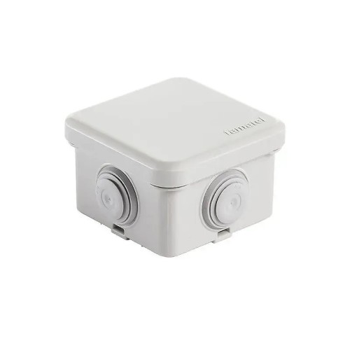 Caja estanca con conos no halógenos 78x78x50 tapa presión IP65 - 2