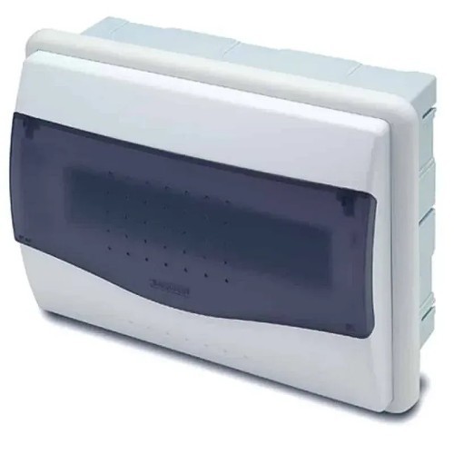 Armario de empotrar 8 módulos puerta transparente IP40 Famatel 3508 - 2