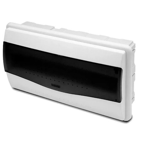 Armario eléctrico de empotrar 18 módulos puerta trans IP40 Famatel 3518 - 2