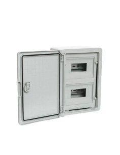Armario Eléctrico 24 módulos 300X400X170 Puerta gris IP65 Fenoplastica - 1