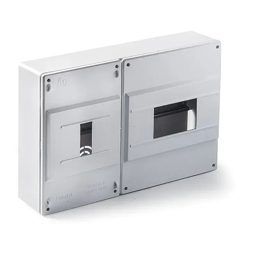 Cuadro de superficie 4 ICP 32 +8 módulos 195x285x65 IP40 Famatel 3421 - 1