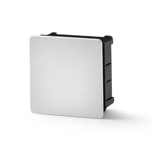 Caja de derivación 100x100 con tapa y garras metálicas Famatel 3201 - 1 Caja de derivación 100x100 con tapa y garras metálicas Famatel 3201 - 1