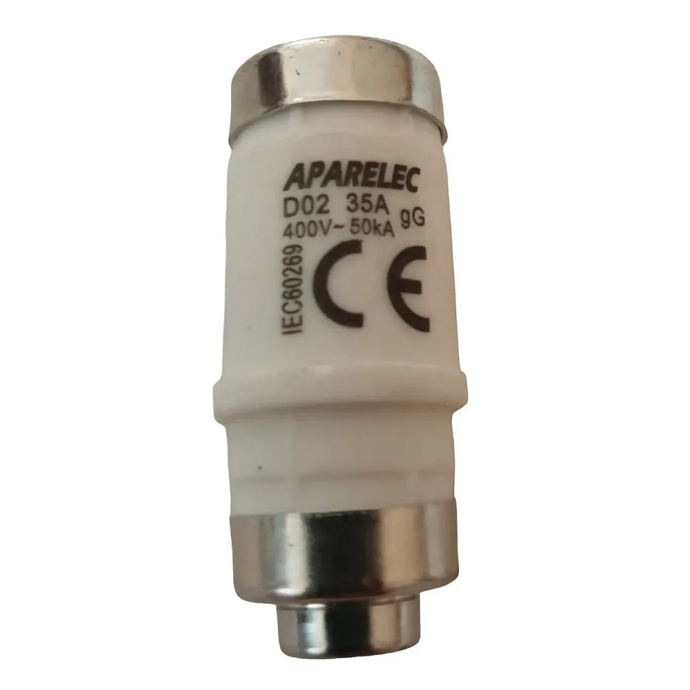 Hager LD046 Base Portafusibile Tripolare D02 3x63A – Per Guida DIN